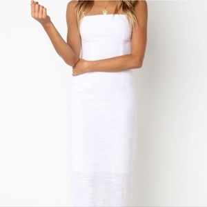 Petal and Pup White Midi Dress size 8 US/12 AU